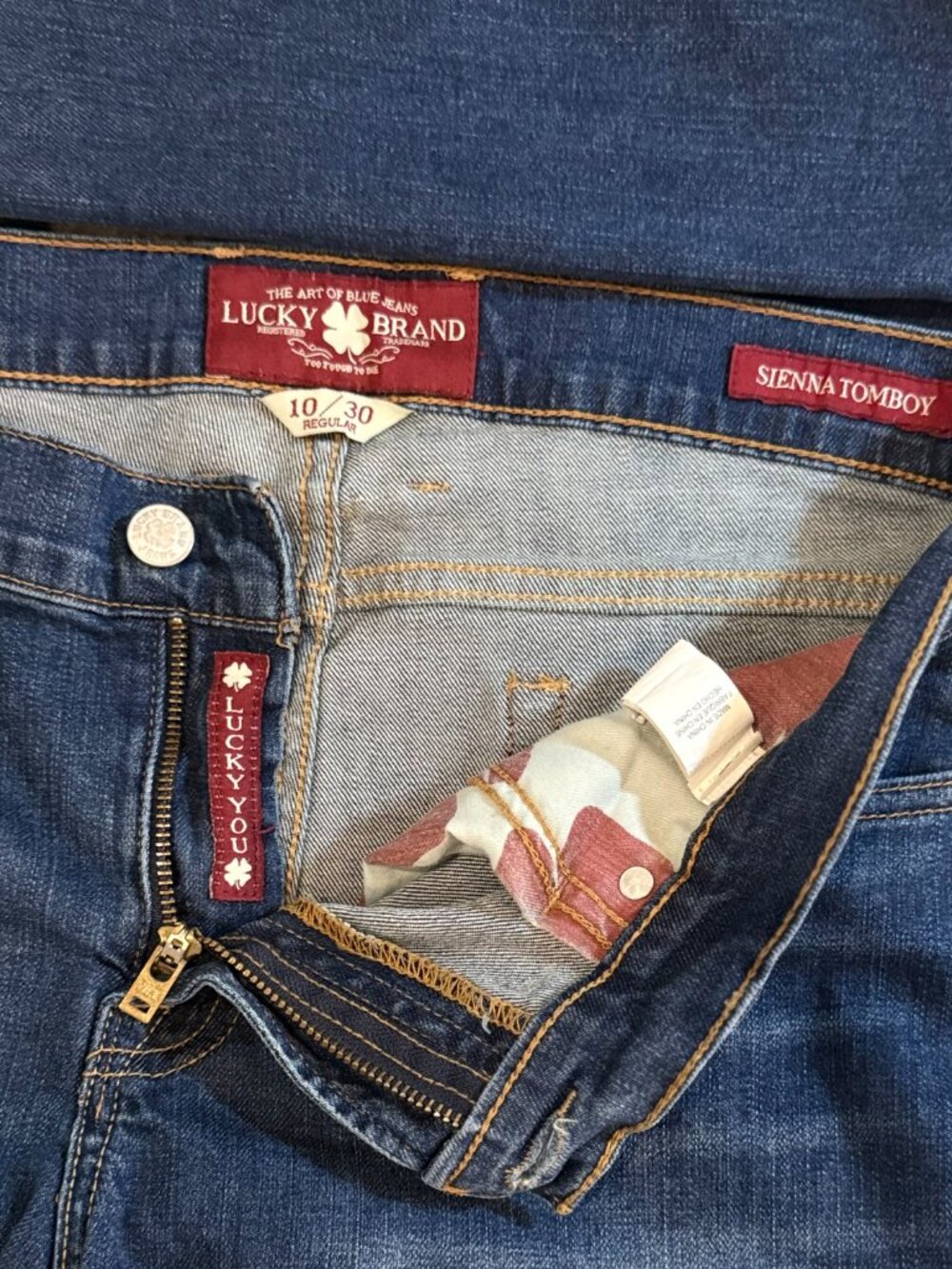 Lucky Brand Sienna Tomboy Jeans – Size 10/30 Regular - Picture 4 of 14